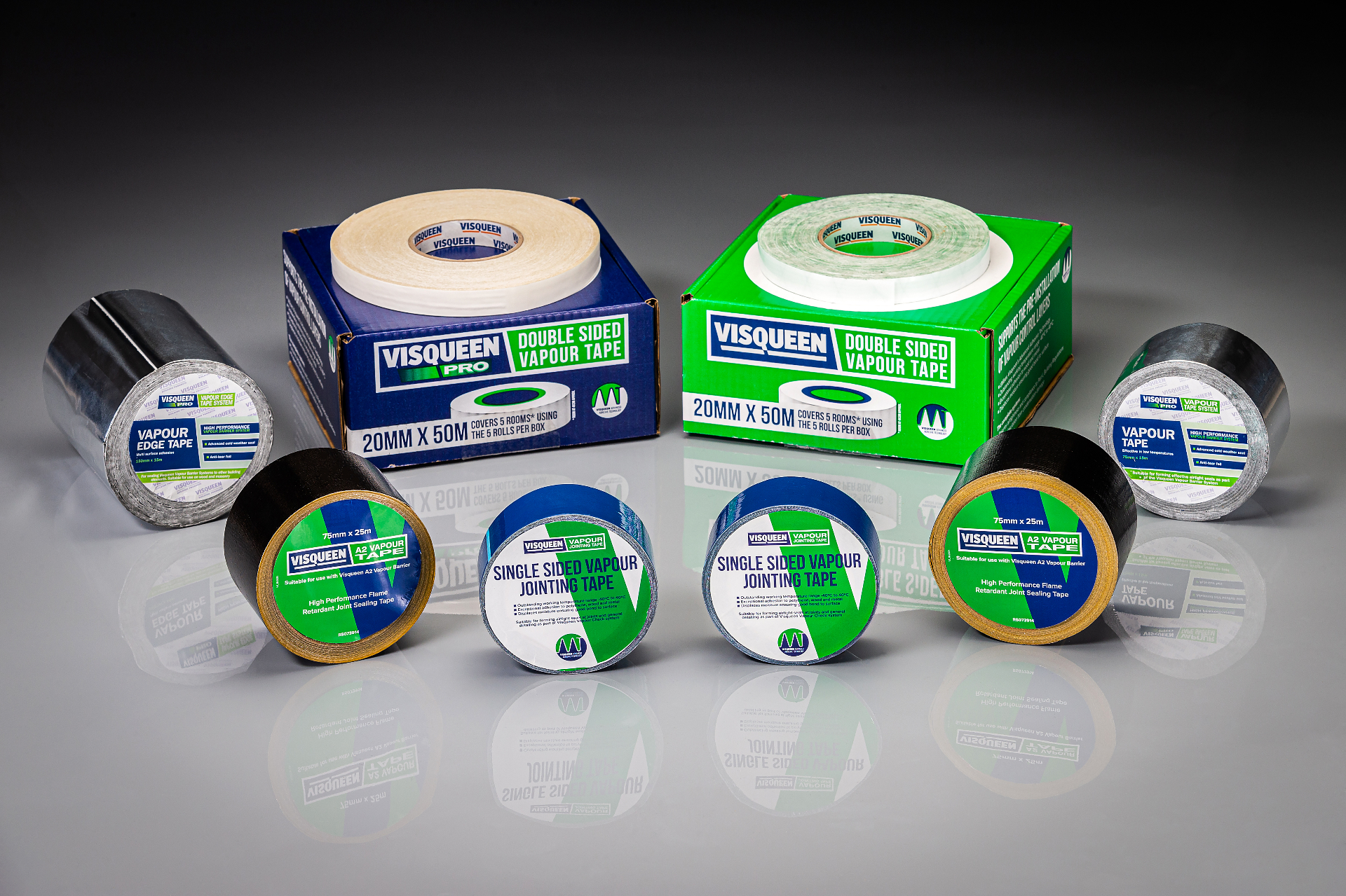 Visqueen vapour tape product range